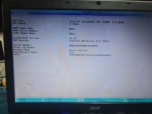 Tela LCD completa Notebook Acer Aspire ES1-511 - Image 4