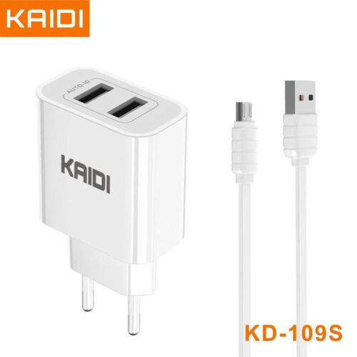 Carregador USB V8 Kaidi KD-109S - Image 2