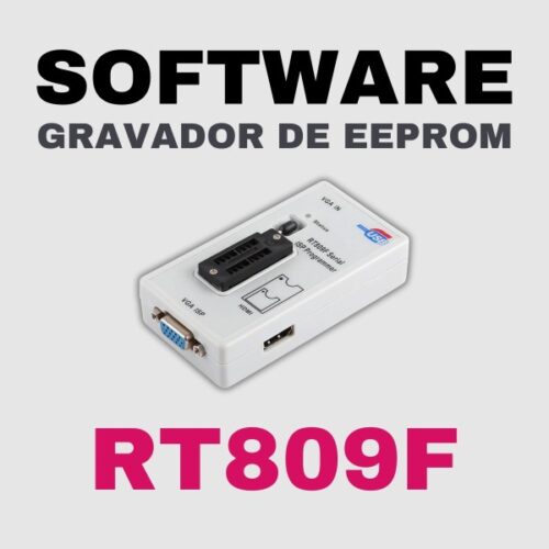 Software e Drivers Programador de Eeprom RT809F - Image 2