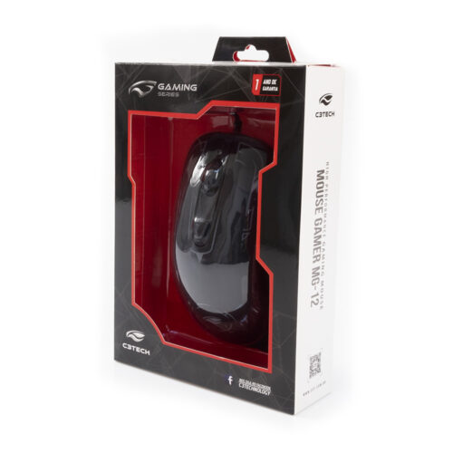 Mouse Game USB MG-12BK Preto C3Tech - Image 4