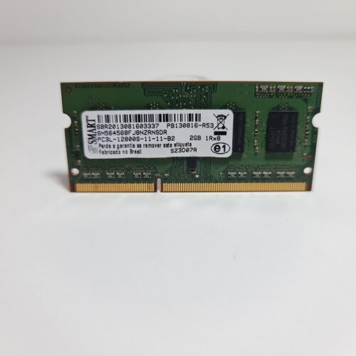 Memória Ram 2gb PC3L -12800 1rx8 Smart SH564568FJ8NZRNSDR - Image 2