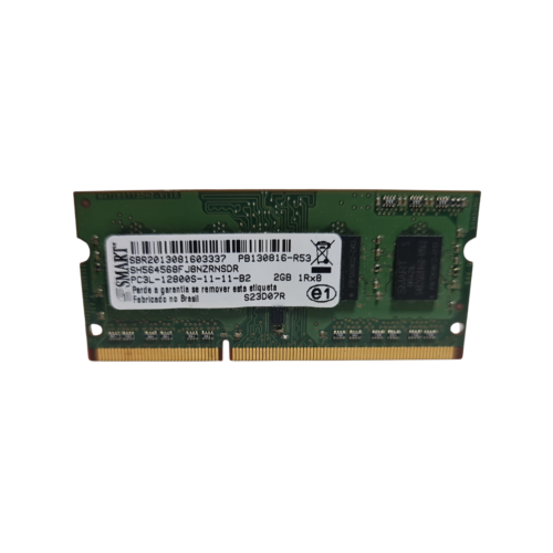 Memória Ram 2gb PC3L -12800 1rx8 Smart SH564568FJ8NZRNSDR