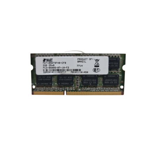 Memória Ram 2gb Pc3 8500 2rX8 Smart M471B5673FH0-CF8