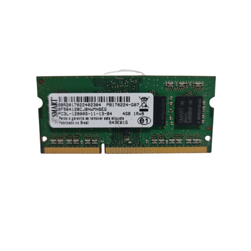 Memória Ram 4gb Pc3l -12800 2rx8 Smart SH564128CJ8NWMNSEG